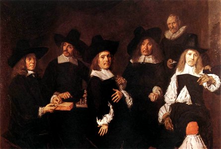 Frans Hals - Regents of the Old Men's Almshouse - WGA11182