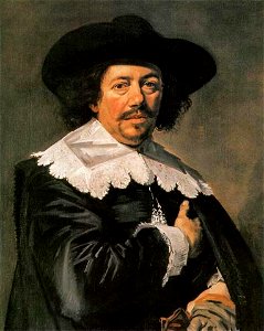 Frans Hals - portrait of possibly Johan de Wael c.1638