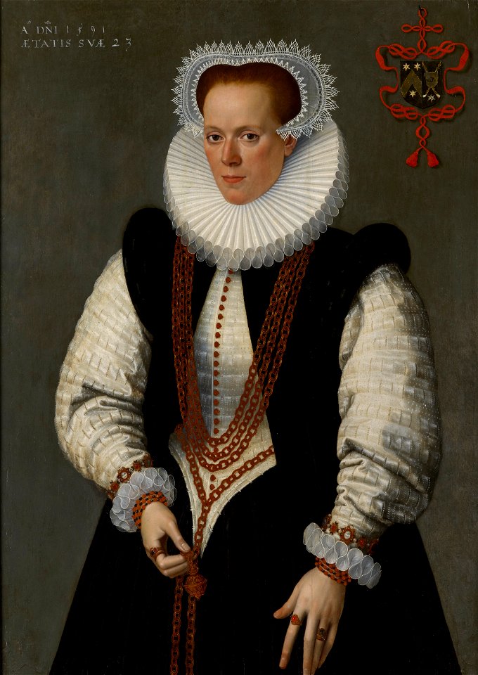 Frans Pourbus the Younger Marie de Huelstre