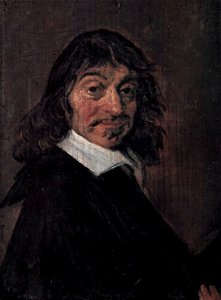 Frans Hals, Portrait of René Descartes - digitally modified derivative