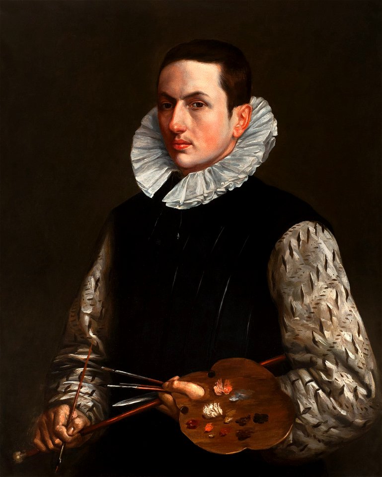 Frans Pourbus I - Portrait of a man, possibly a self-portrait
