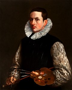 Frans Pourbus I - Portrait of a man, possibly a self-portrait
