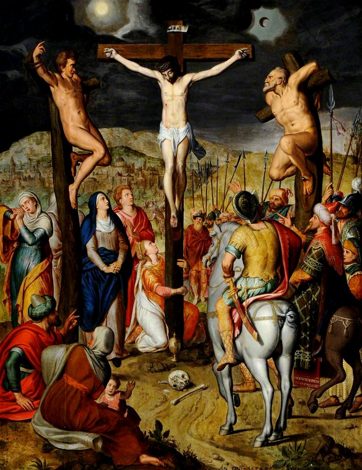 Frans Pourbus the elder (1545-1581) (style of) - The Crucifixion - 998401 - National Trust