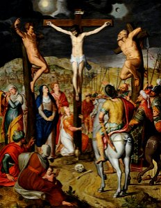 Frans Pourbus the elder (1545-1581) (style of) - The Crucifixion - 998401 - National Trust