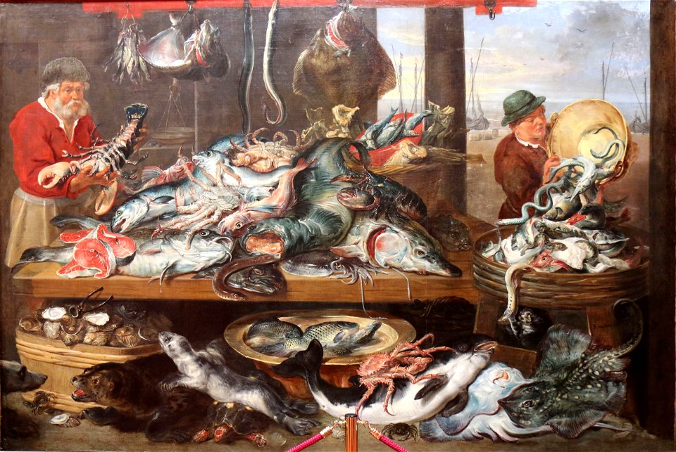 Frans Snyders-La Poissonnerie