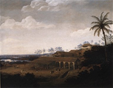 Frans Post - Plantação de açúcar, 1661