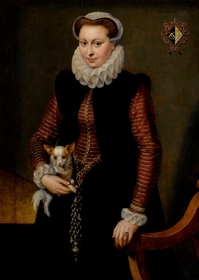 Frans Pourbus the Elder Portrait of a Young Woman 1576
