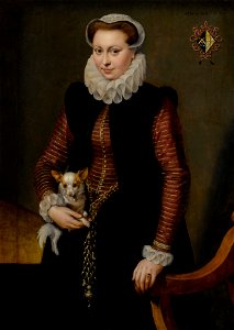 Frans Pourbus the Elder Portrait of a Young Woman 1576