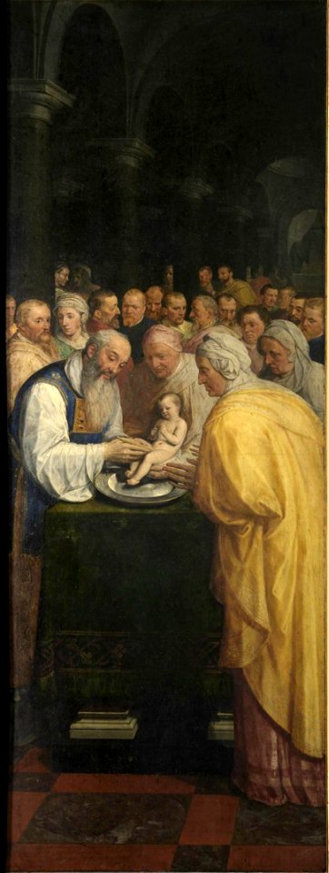 Frans Pourbus (I) - The circumcision of Christ