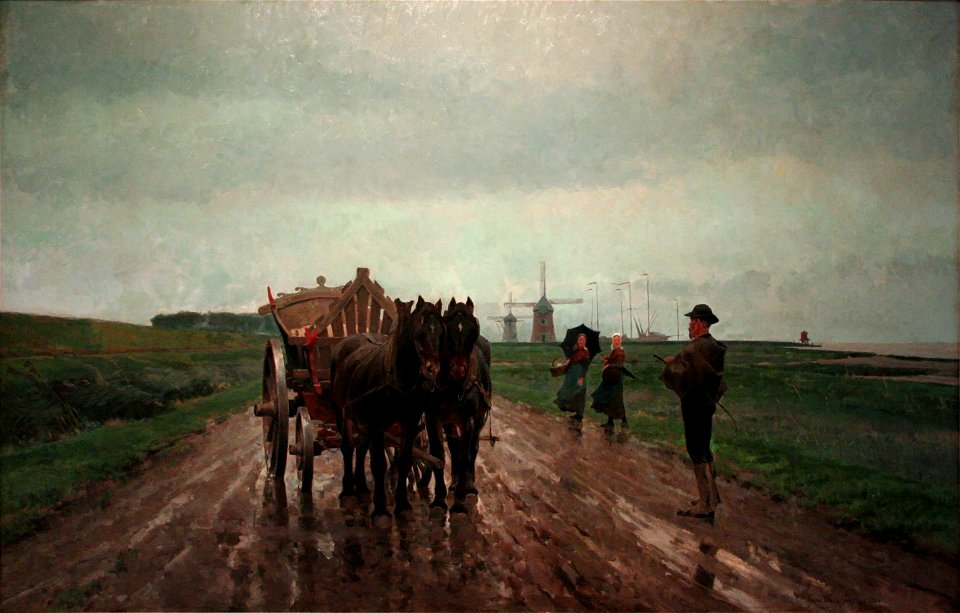 Frans van Leemputten - Aan de Schelde-arm