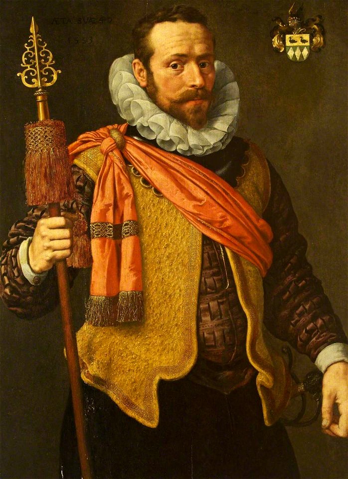 Frans Pourbus the younger (1569-1622) (attributed to) - An Official of a Civic Guard, Aged 40 - 11721 - National Trust
