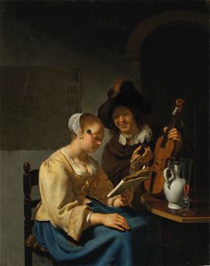 Frans van Mieris - The Music Lesson 2021 CKS 20053 0007(081610)