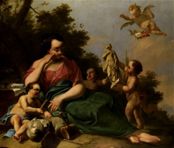 Franz Anton Ermeltraut Allegorie der Bildhauerei