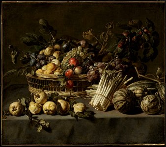 Frans Snyders - Vegetables and a Basket of Fruit on a Table - 89.499 - Museum of Fine Arts