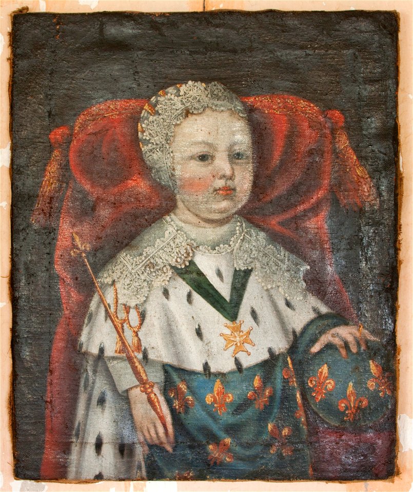 Fransk barnprins, troligen Ludvig XIV eller XV från 1600-talets första hälft - Skoklosters slott - 95015