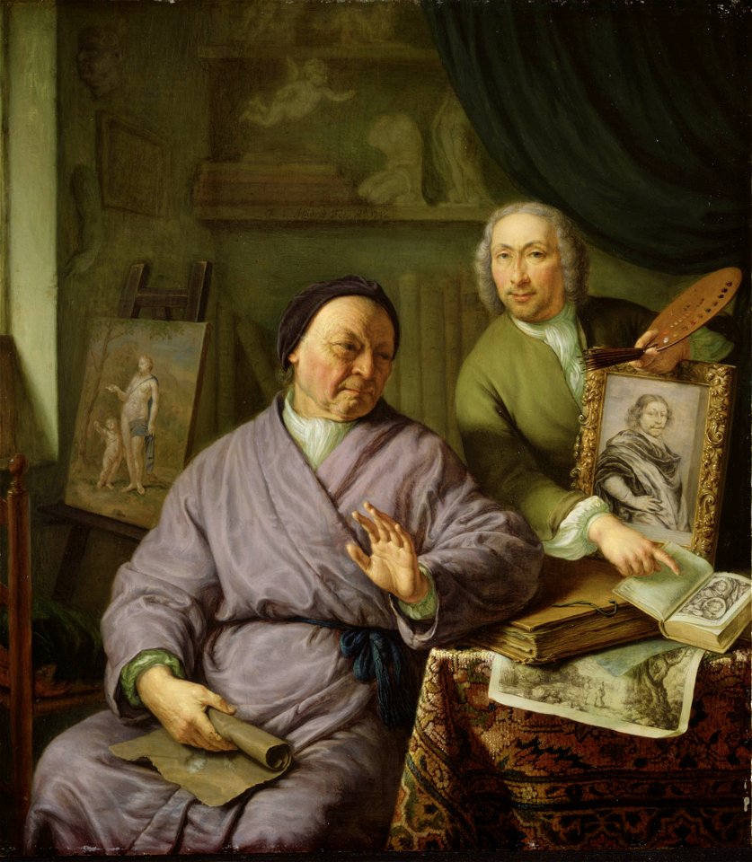 Frans van Mieris the Younger - Three Generations