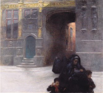 Frantz Charlet - Die Goldenen Häuser von Brügge