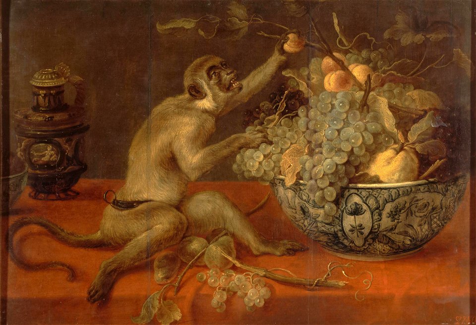 Frans Snyders - Still Life with a Monkey