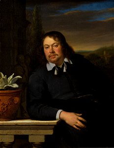 Frans van Mieris de Oude - Portrait of Florentius Schuyl (1619-1669) - 107 - Mauritshuis