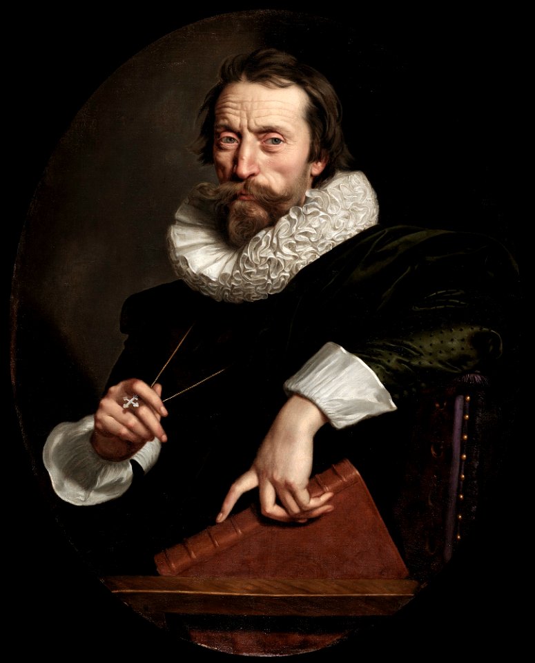 Frans Pourbus the Younger - Portrait of the Italian Poet, Giambattista Marino - 89.52 - Detroit Institute of Arts