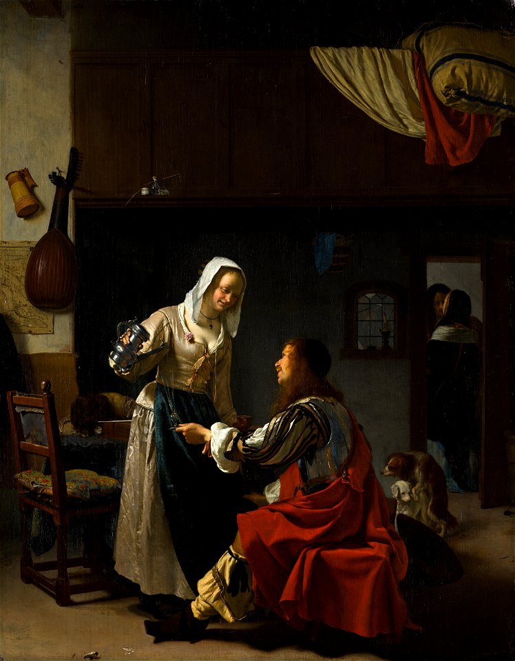 Frans van Mieris de Oude - Brothel Scene - 860 - Mauritshuis