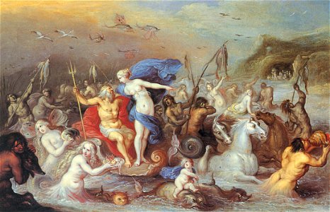 Frans-Francken neptun. Free illustration for personal and commercial use.