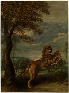 Frans Snyders - Fabel of the lion and the mouse