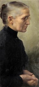 František Dvořák - Portrait of the Artist’s Mother