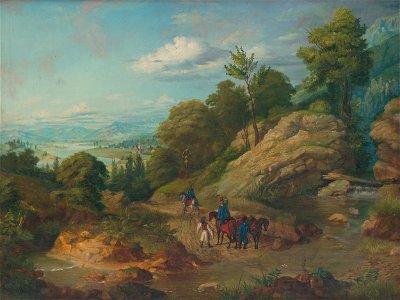 František Klimkovič - Husári na obchôdzke - O 553 - East Slovak Gallery