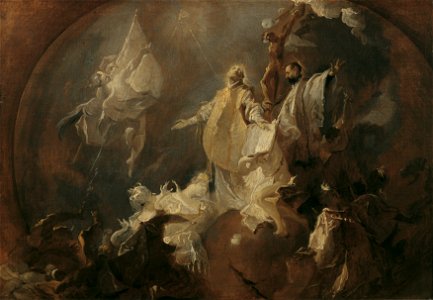 Franz Anton Maulbertsch - Allegorie auf die Weltmission des Jesuitenordens - 3164 - Österreichische Galerie Belvedere