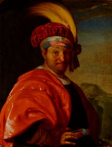 Frans van Mieris de Oude - Man in Oriental Dress - 1163 - Mauritshuis