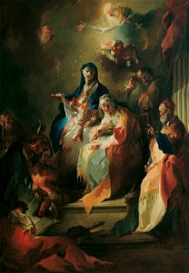 Franz Anton Maulbertsch - Die Heilige Sippe - 4231 - Kunsthistorisches Museum