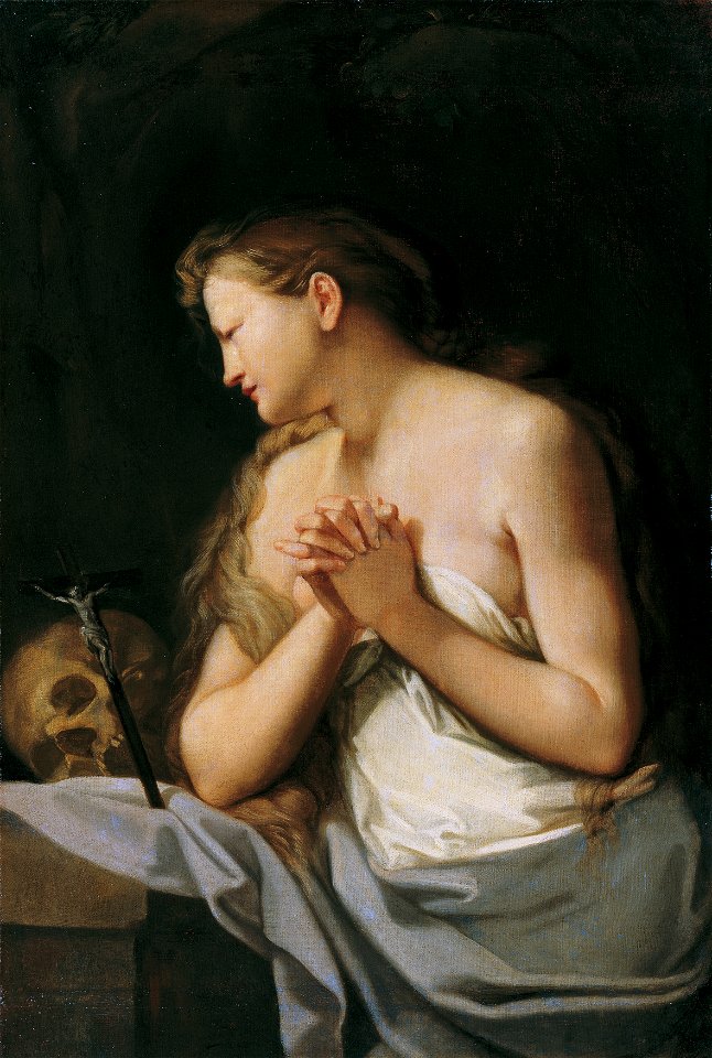 Franz Carl Remp - Die büßende heilige Maria Magdalena - 4310 - Österreichische Galerie Belvedere