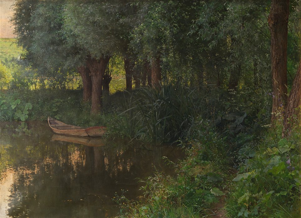 František Slabý - Der Teich - 343 - Österreichische Galerie Belvedere