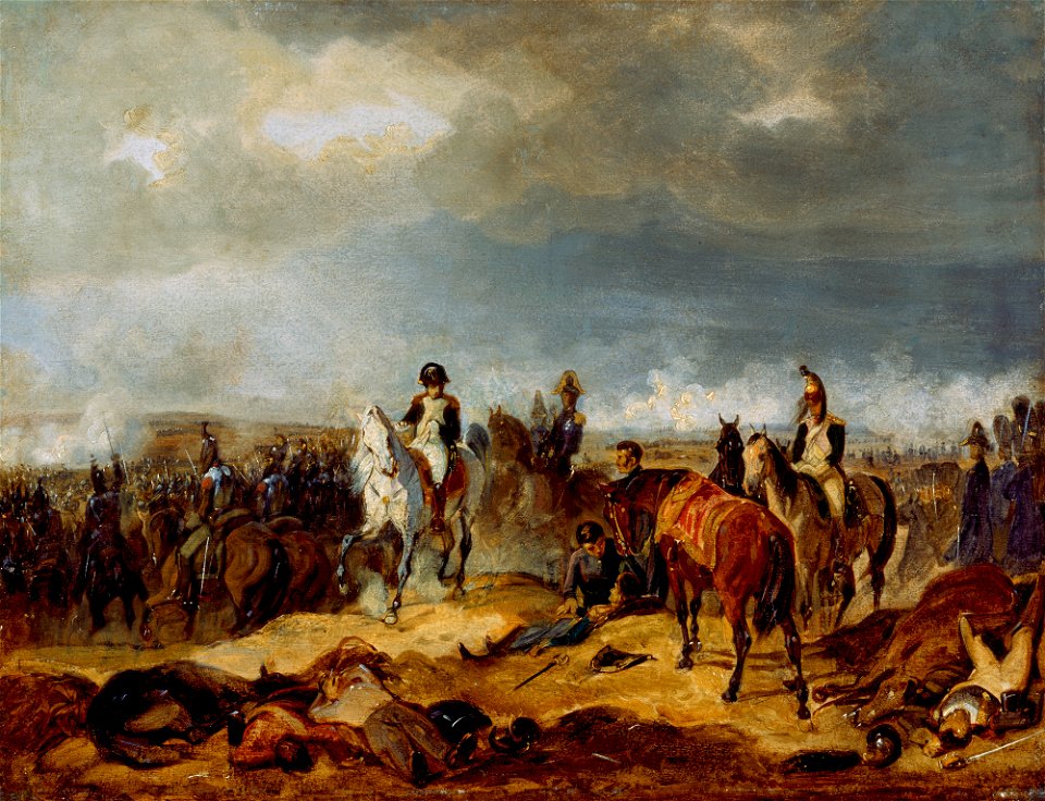 Franz Adam - Napoleon auf dem Schlachtfeld - G 415 - Lenbachhaus