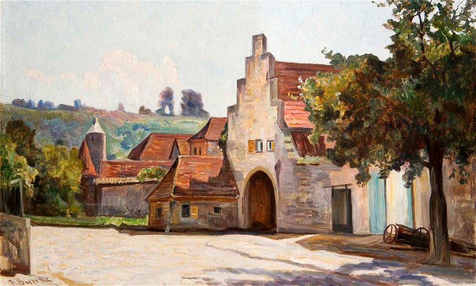 Franz Bunke Würzburger Tor in Sommerhausen