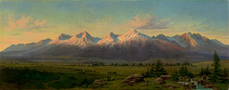 František Klimkovič - Vysoké Tatry - O 2221 - East Slovak Gallery