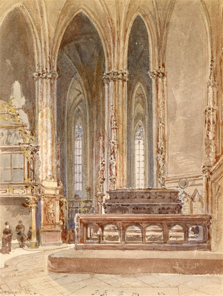 Franz Alt Stephansdom Denkmal Friedrich III