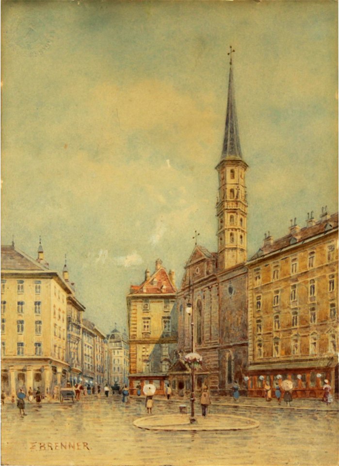 Franz Brenner - Michaelerplatz