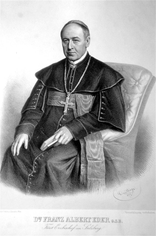 Franz Albert Eder Dauthage Litho
