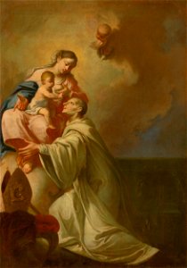 František Vavřinec Korompay - Laktácia sv.Bernarda - O 5784 - Slovak National Gallery
