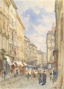 Franz Alt Weihburggasse 1877