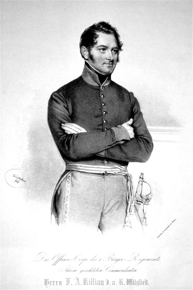 Franz Anton Killian Litho