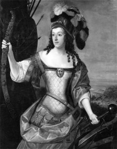 Fransk hovdam som Minerva - Nationalmuseum - 15146