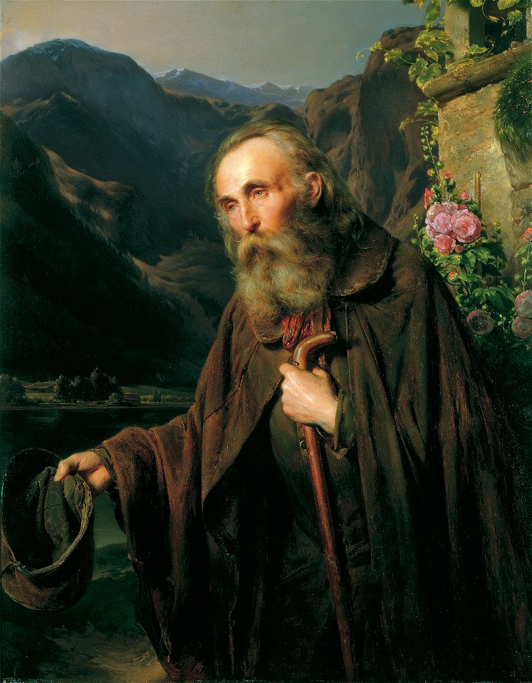 Franz Eybl - Ein alter Bettler - 2952 - Österreichische Galerie Belvedere