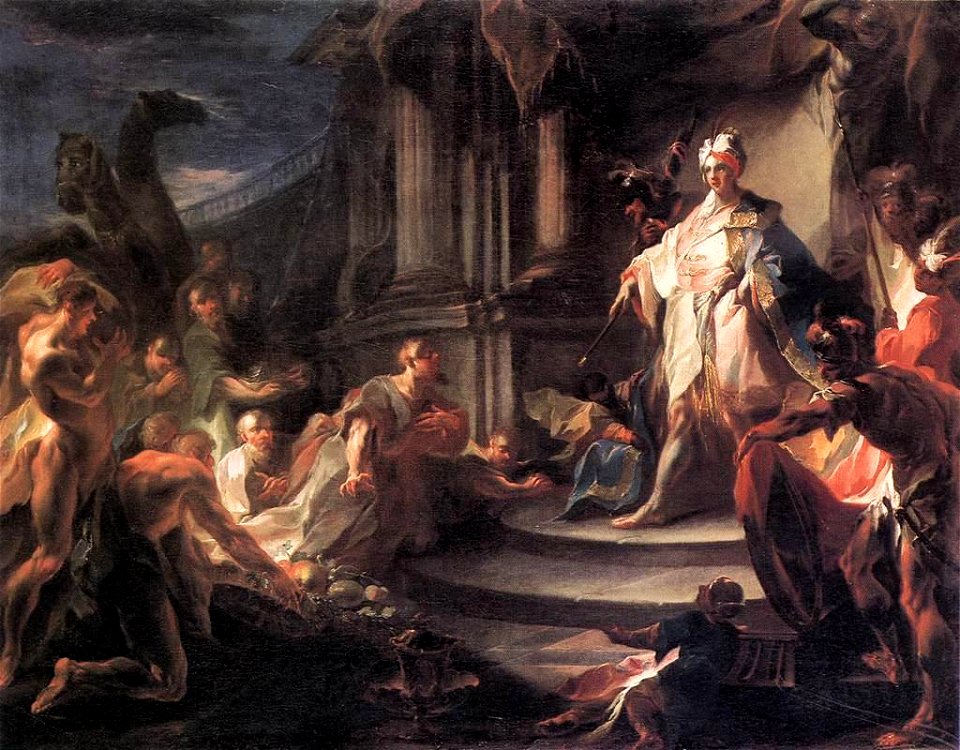 Franz Anton Maulbertsch - Joseph and his Brothers - WGA14678