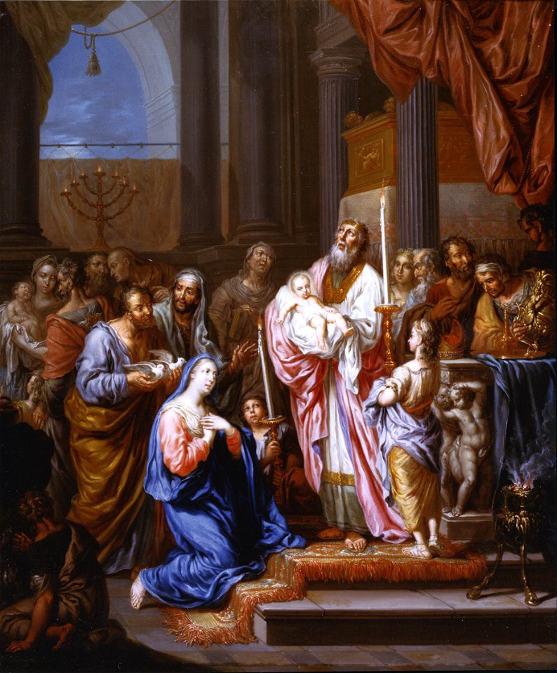 Franz Christoph Janneck - Darbringung im Tempel - 9901 - Österreichische Galerie Belvedere