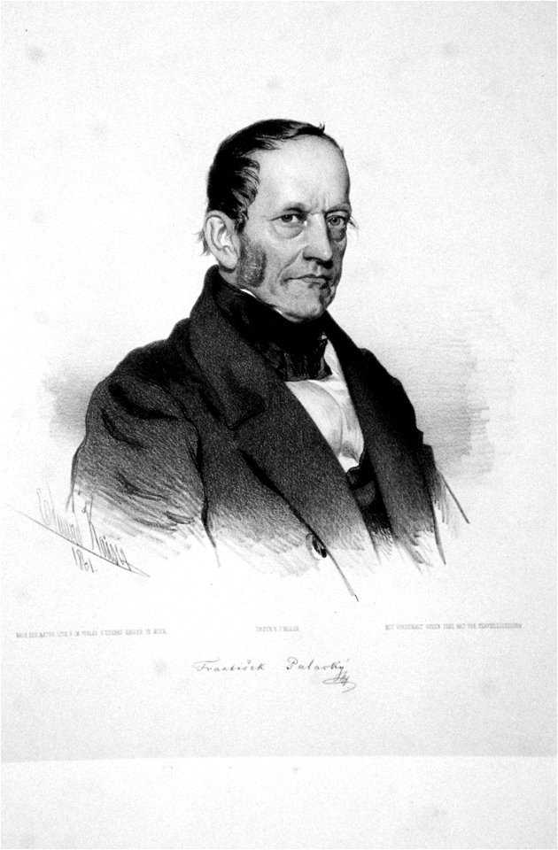 František Palacký Litho