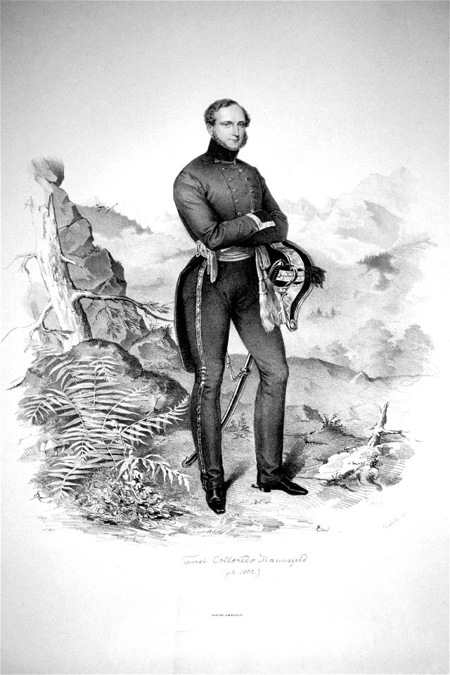 Franz de Paula Colloredo-Mansfeld Litho 2
