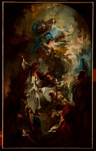 Franz Anton Maulbertsch - Die Himmelfahrt Mariens - 2640 - Staatliche Kunsthalle Karlsruhe